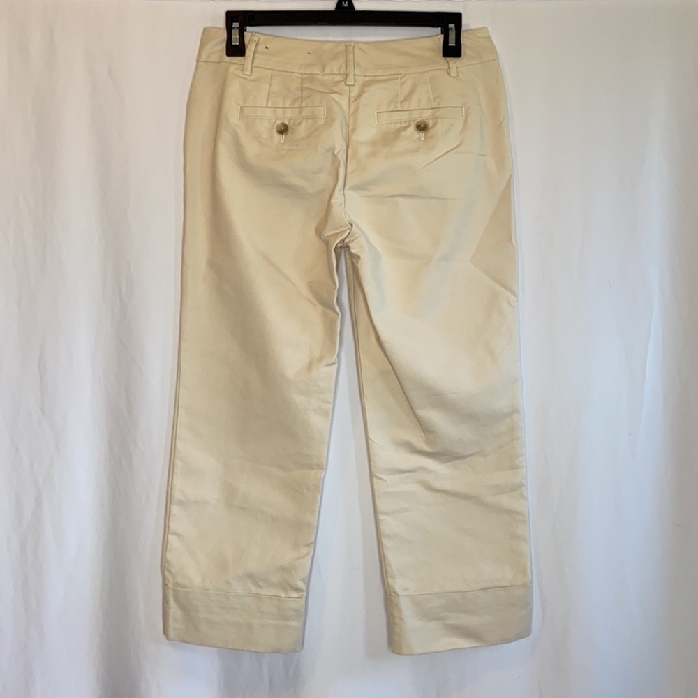 Ann Taylor Flat Front Signature Capris-Sz: 0 NWOT - Picture 2 of 5